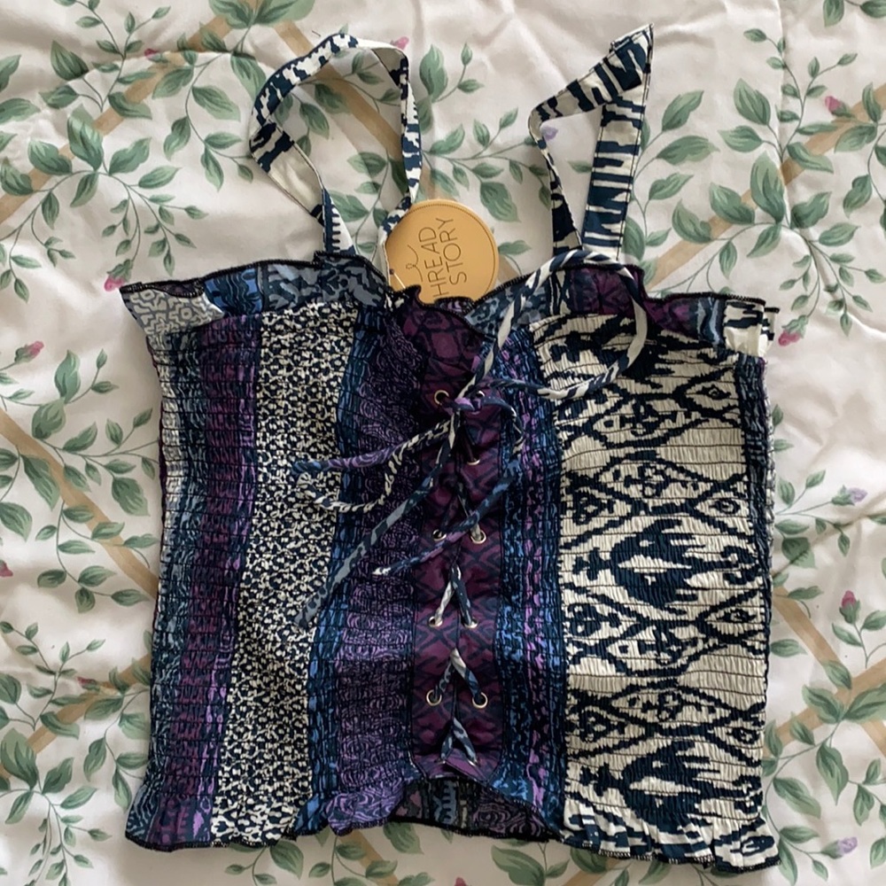 Cute tube top with straps